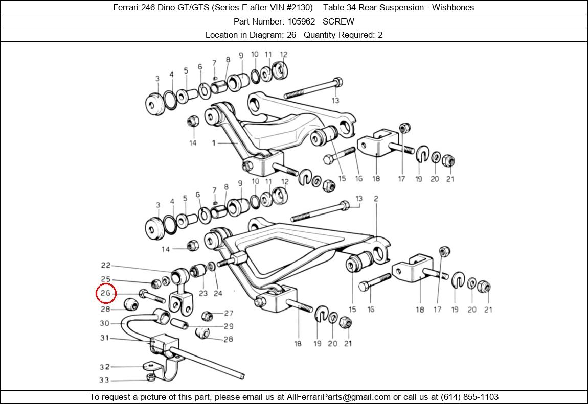 Ferrari Part 105962