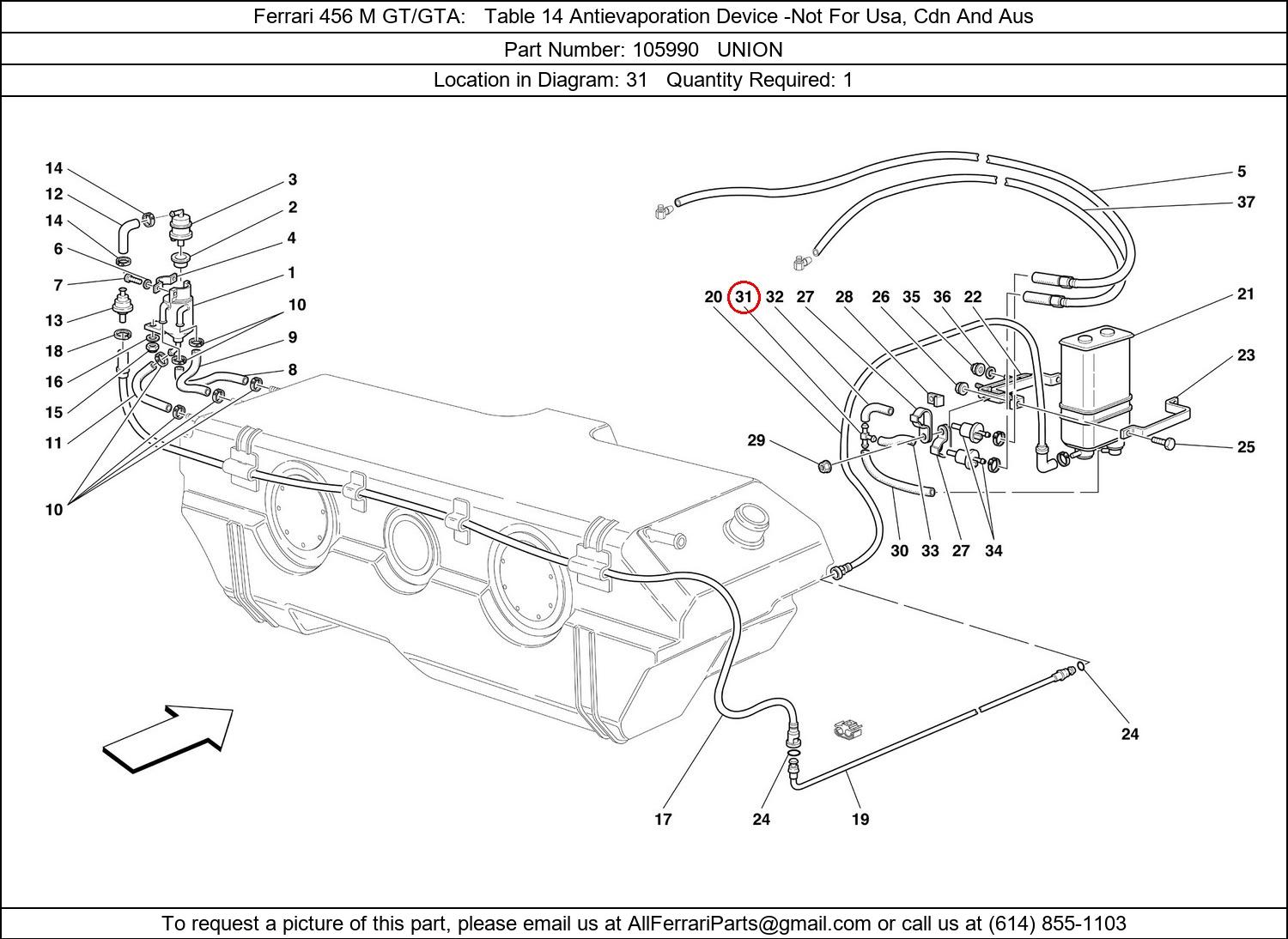 Ferrari Part 105990