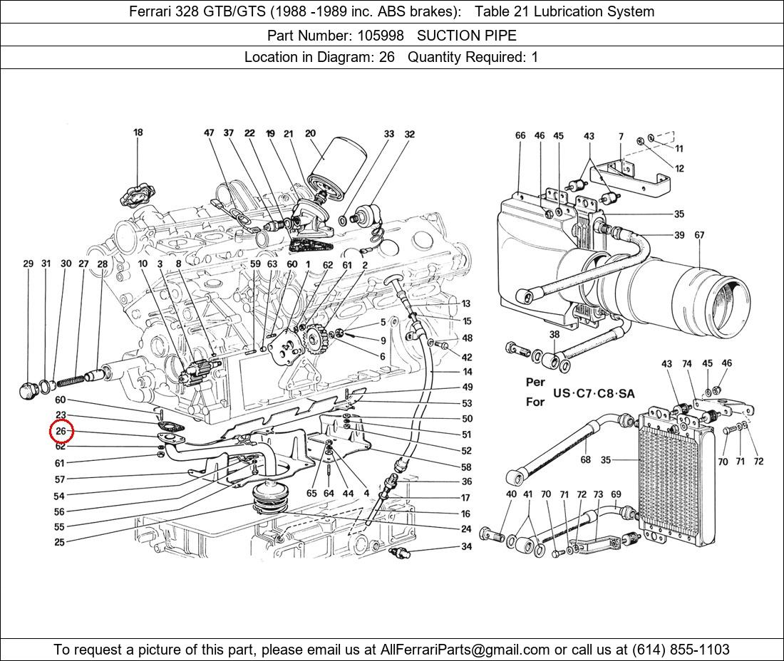 Ferrari Part 105998