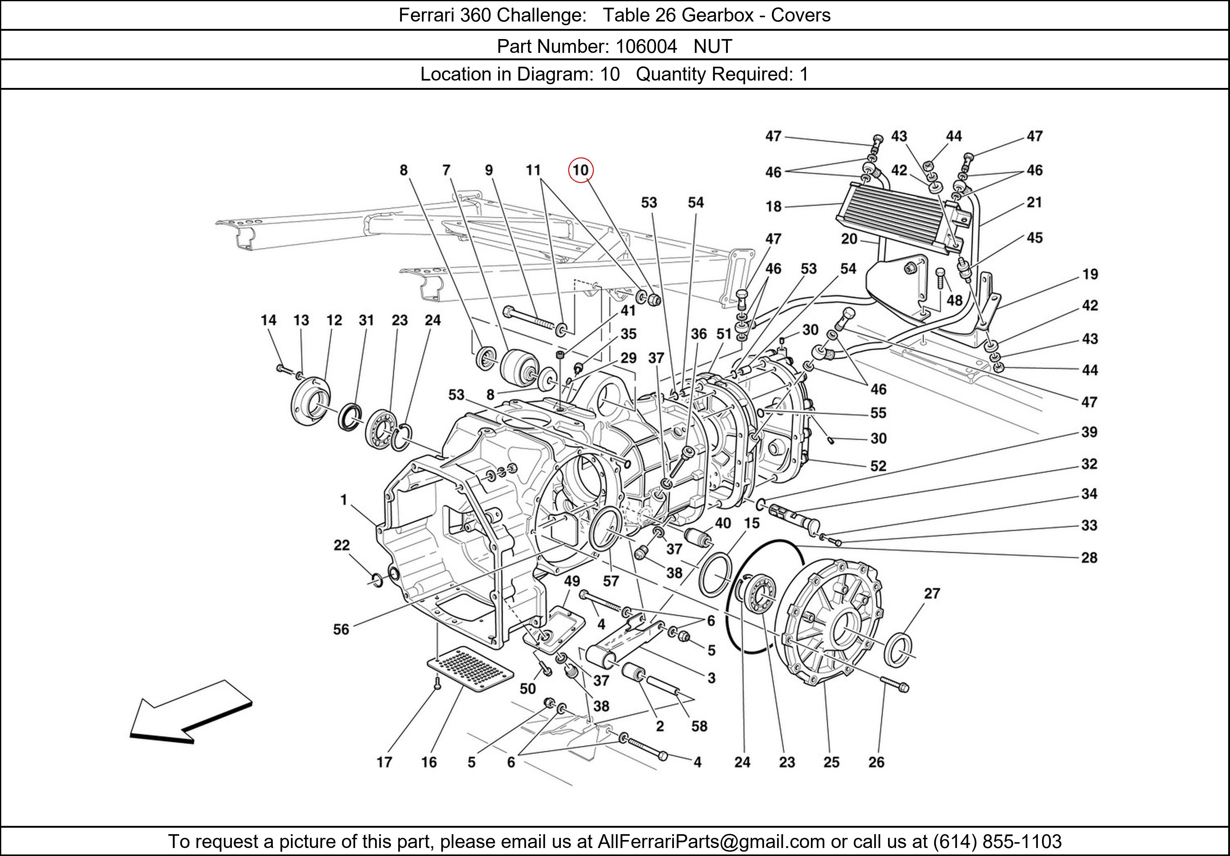 Ferrari Part 106004