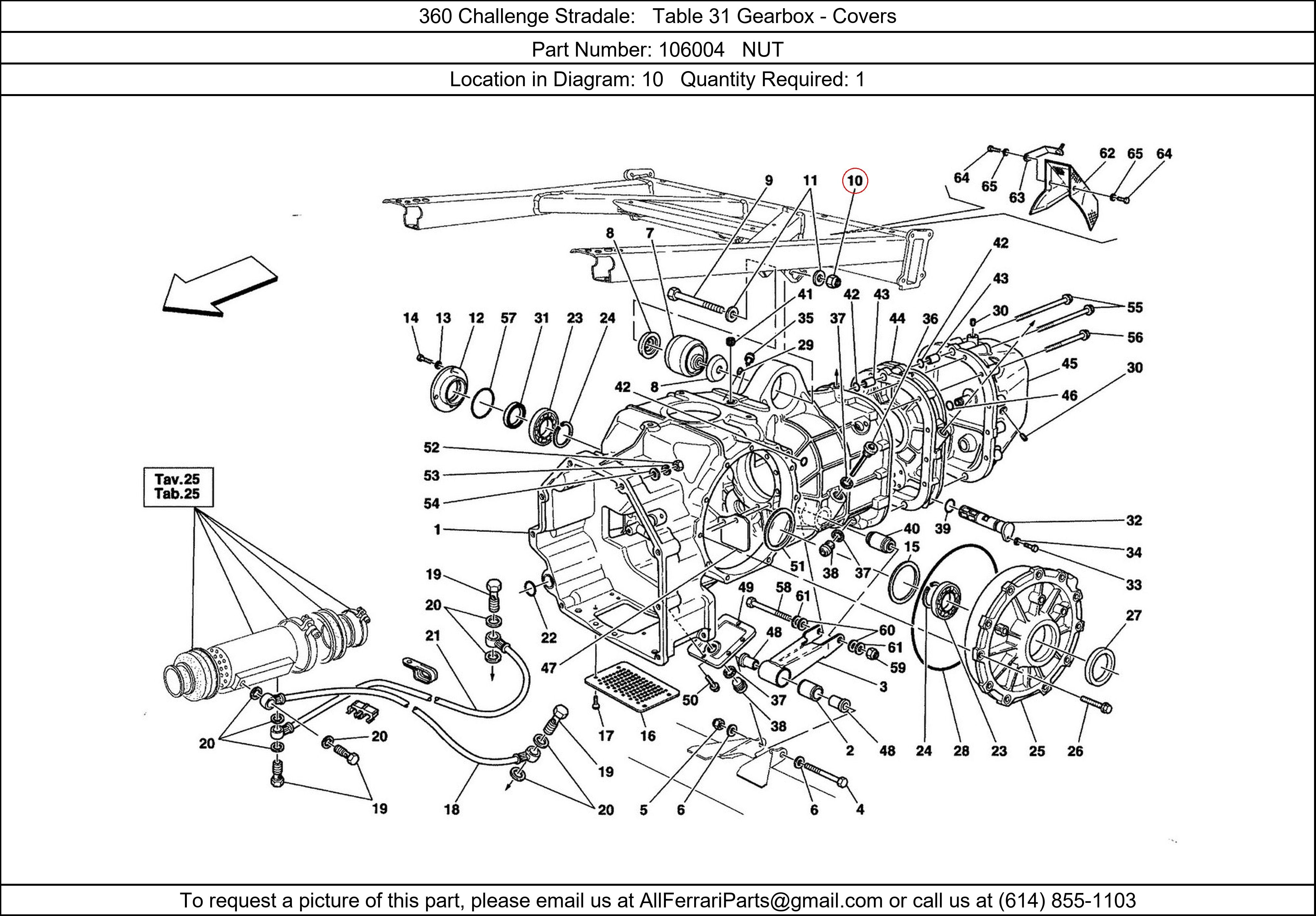 Ferrari Part 106004