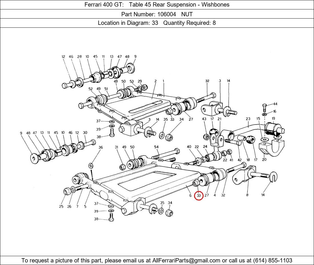 Ferrari Part 106004