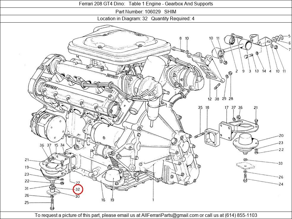 Ferrari Part 106029