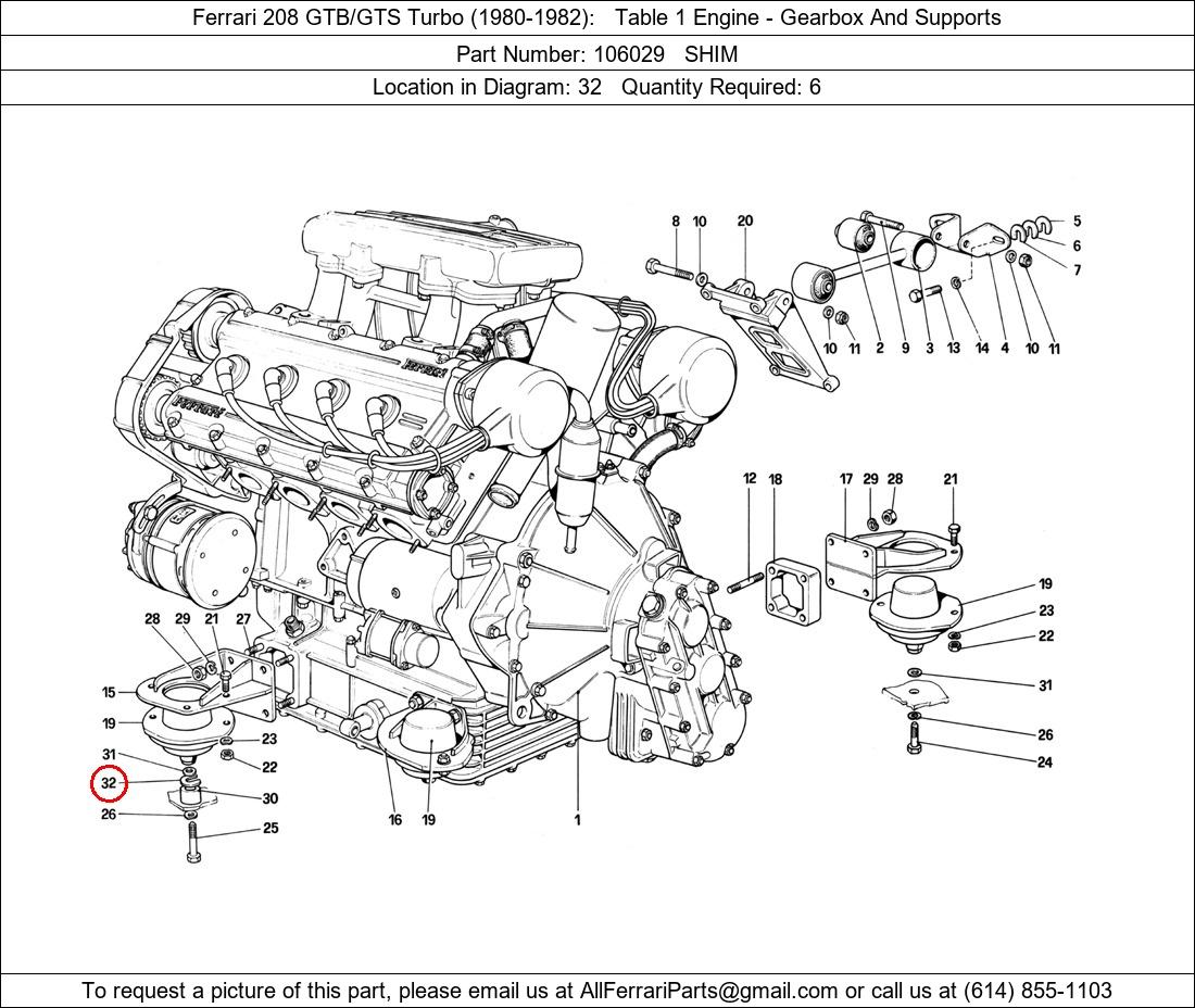 Ferrari Part 106029