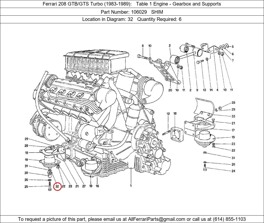 Ferrari Part 106029