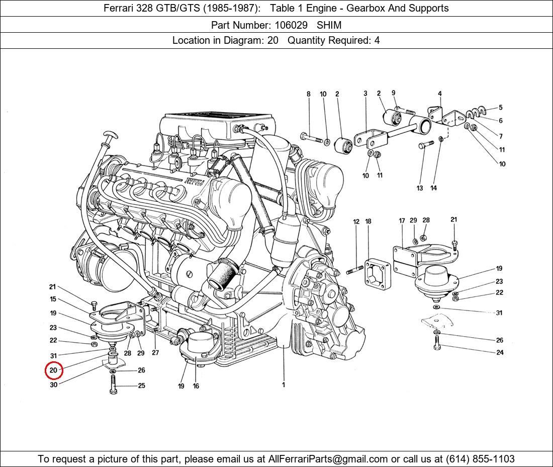 Ferrari Part 106029