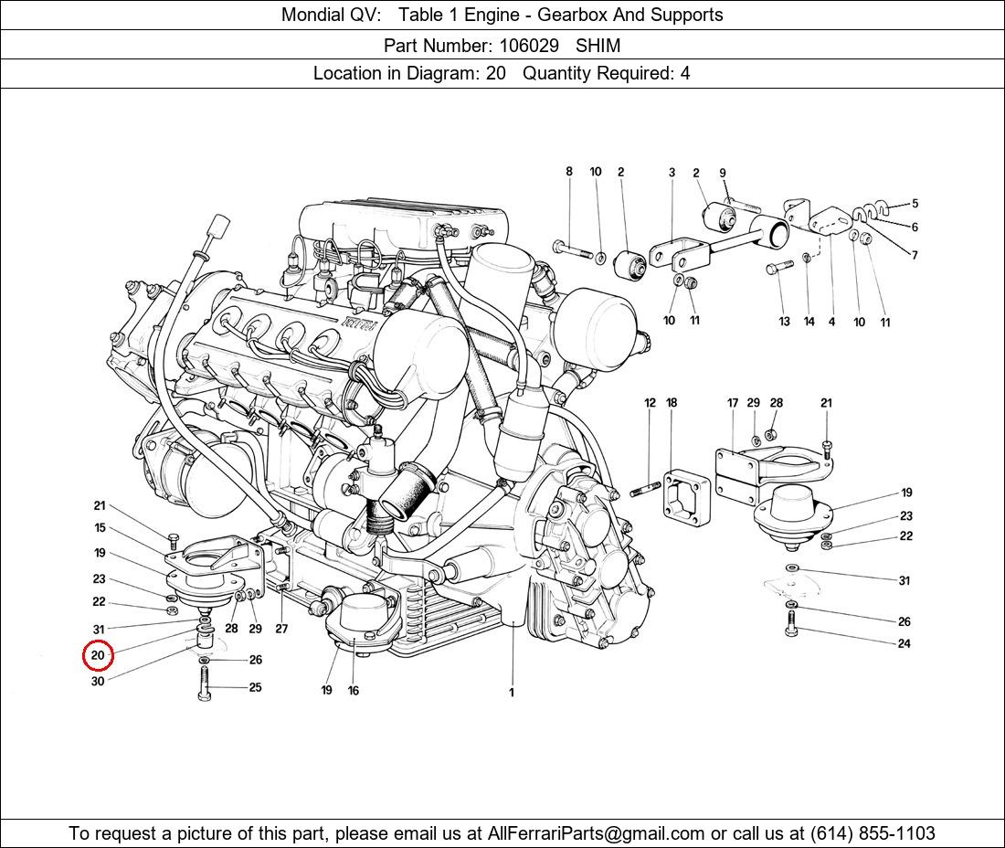 Ferrari Part 106029