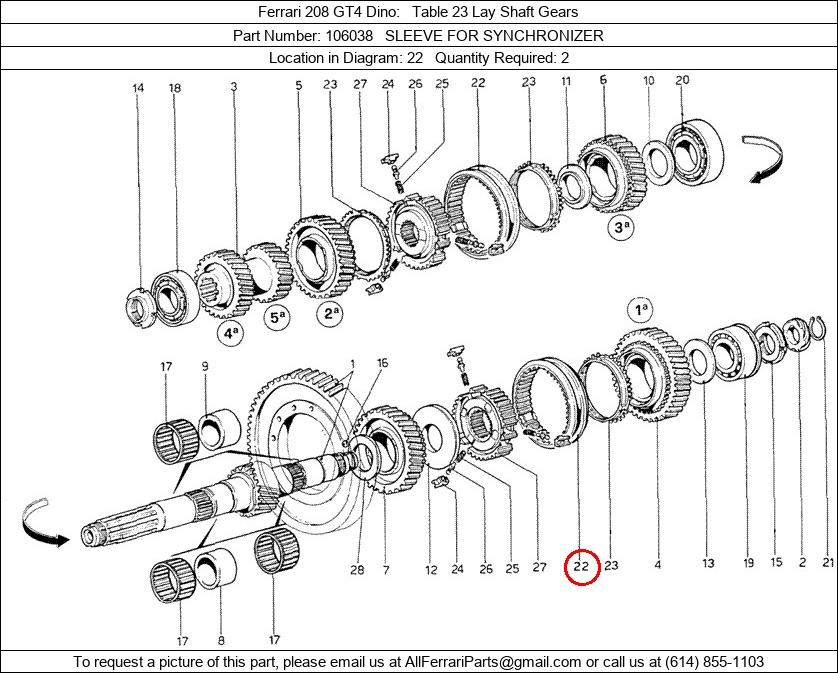 Ferrari Part 106038