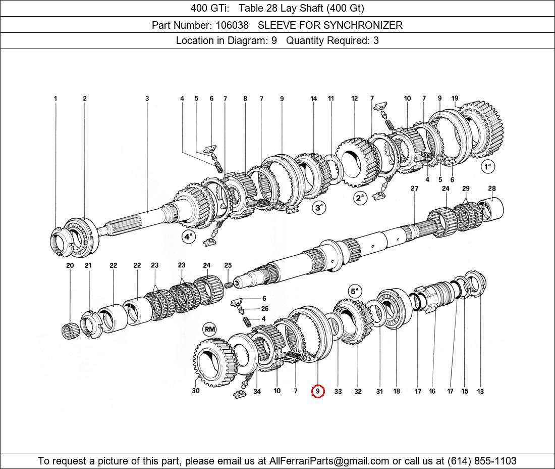 Ferrari Part 106038