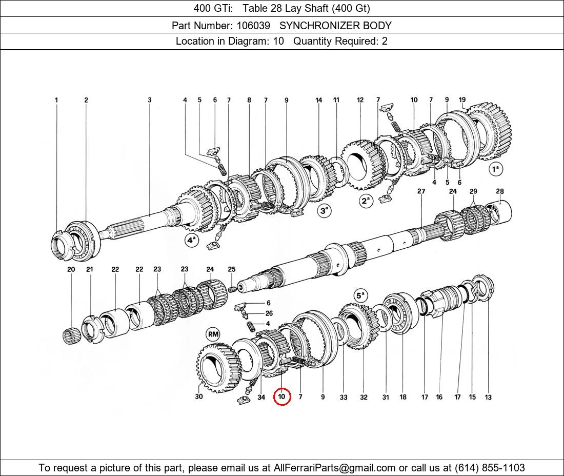 Ferrari Part 106039