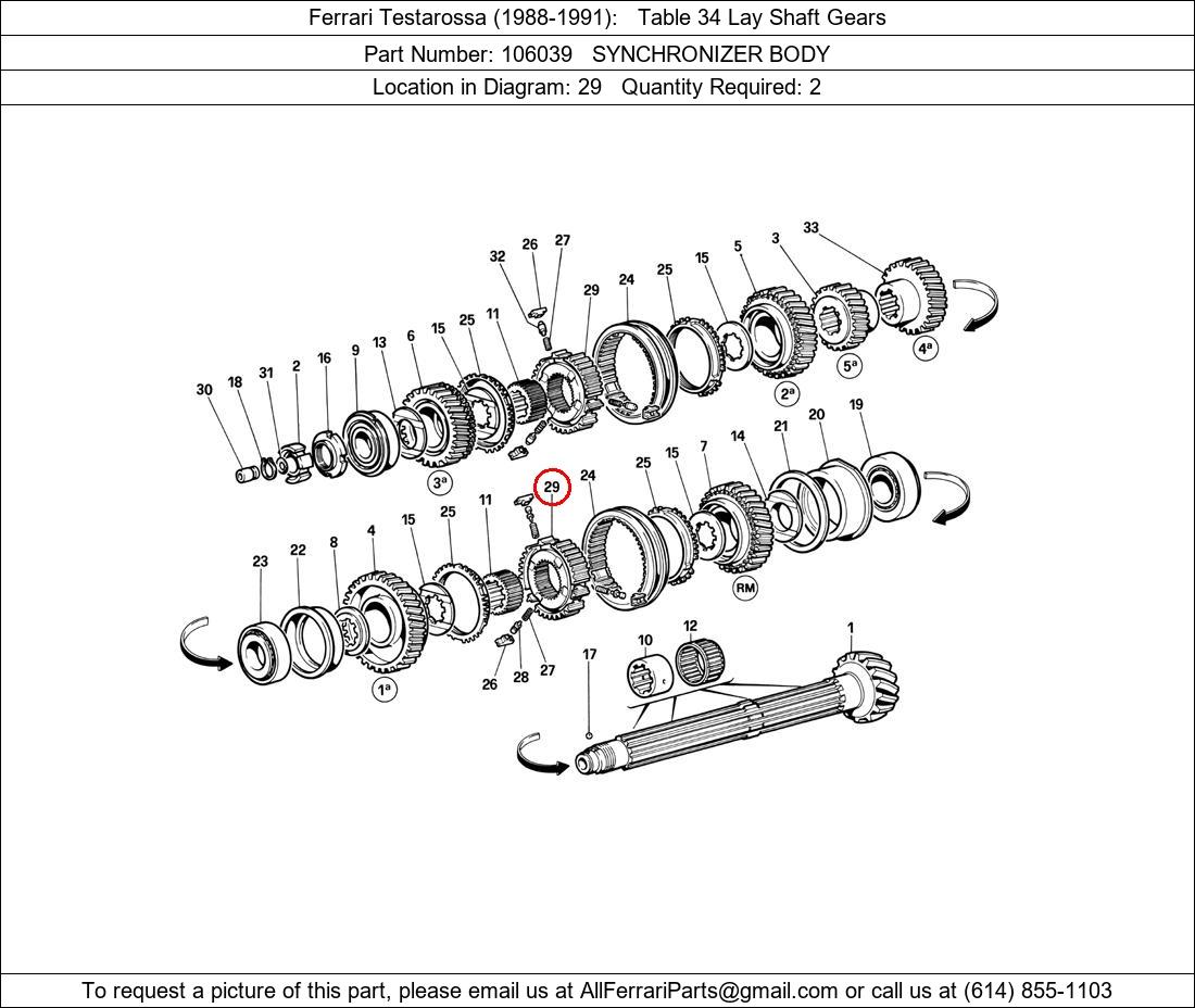 Ferrari Part 106039