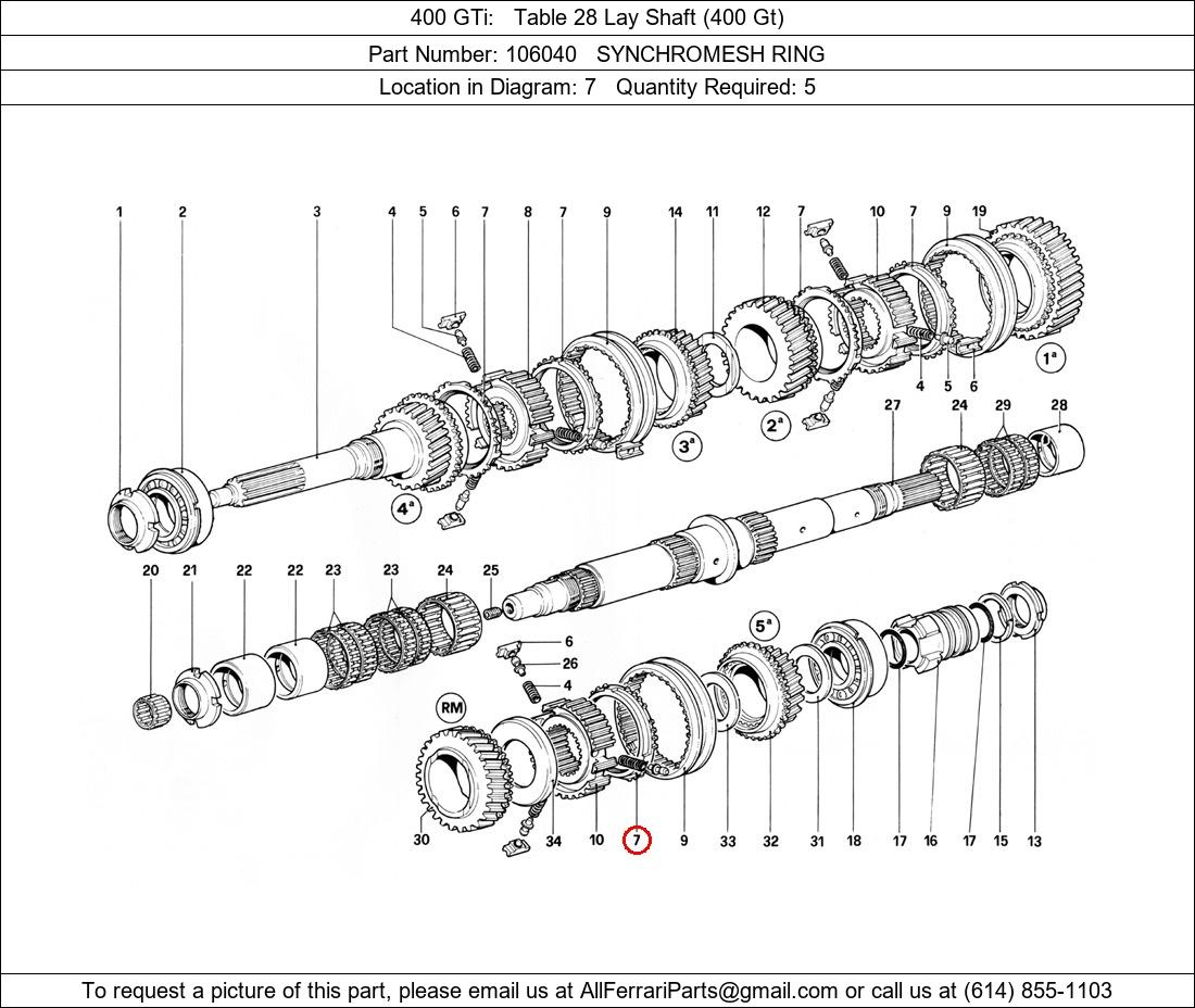 Ferrari Part 106040