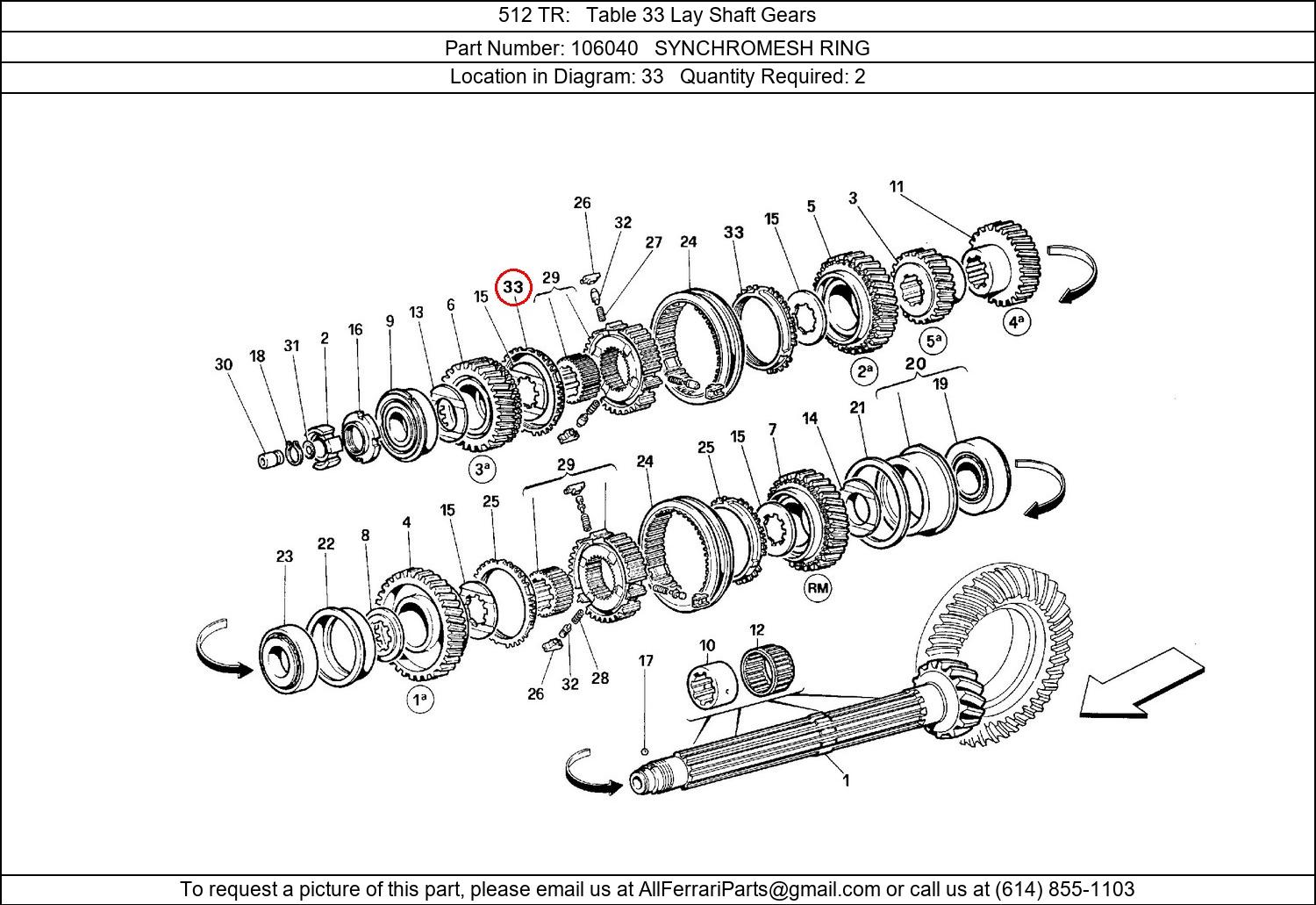 Ferrari Part 106040