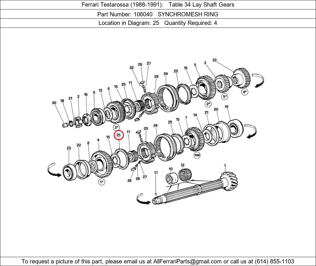 Ferrari Part 106040