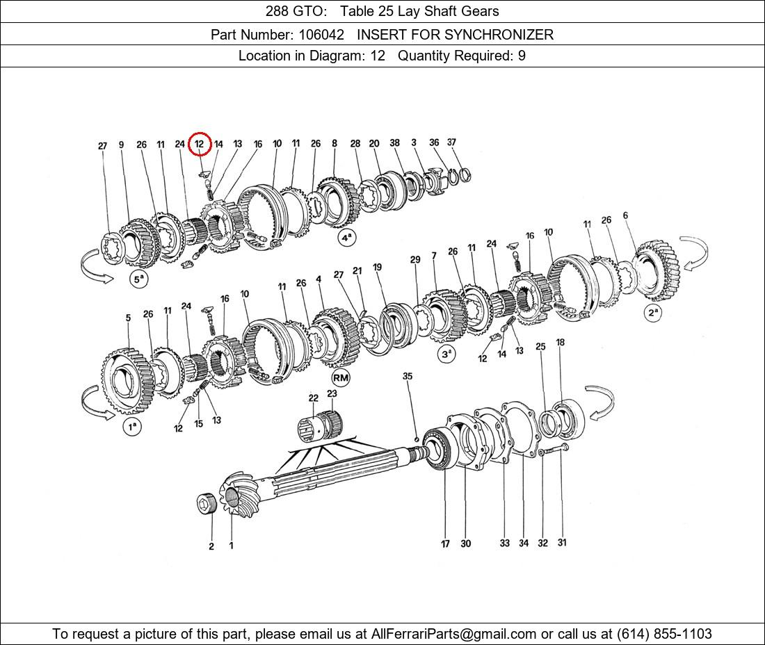 Ferrari Part 106042