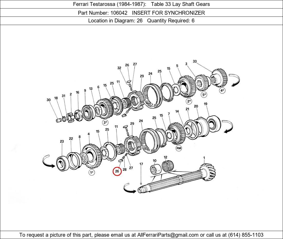 Ferrari Part 106042