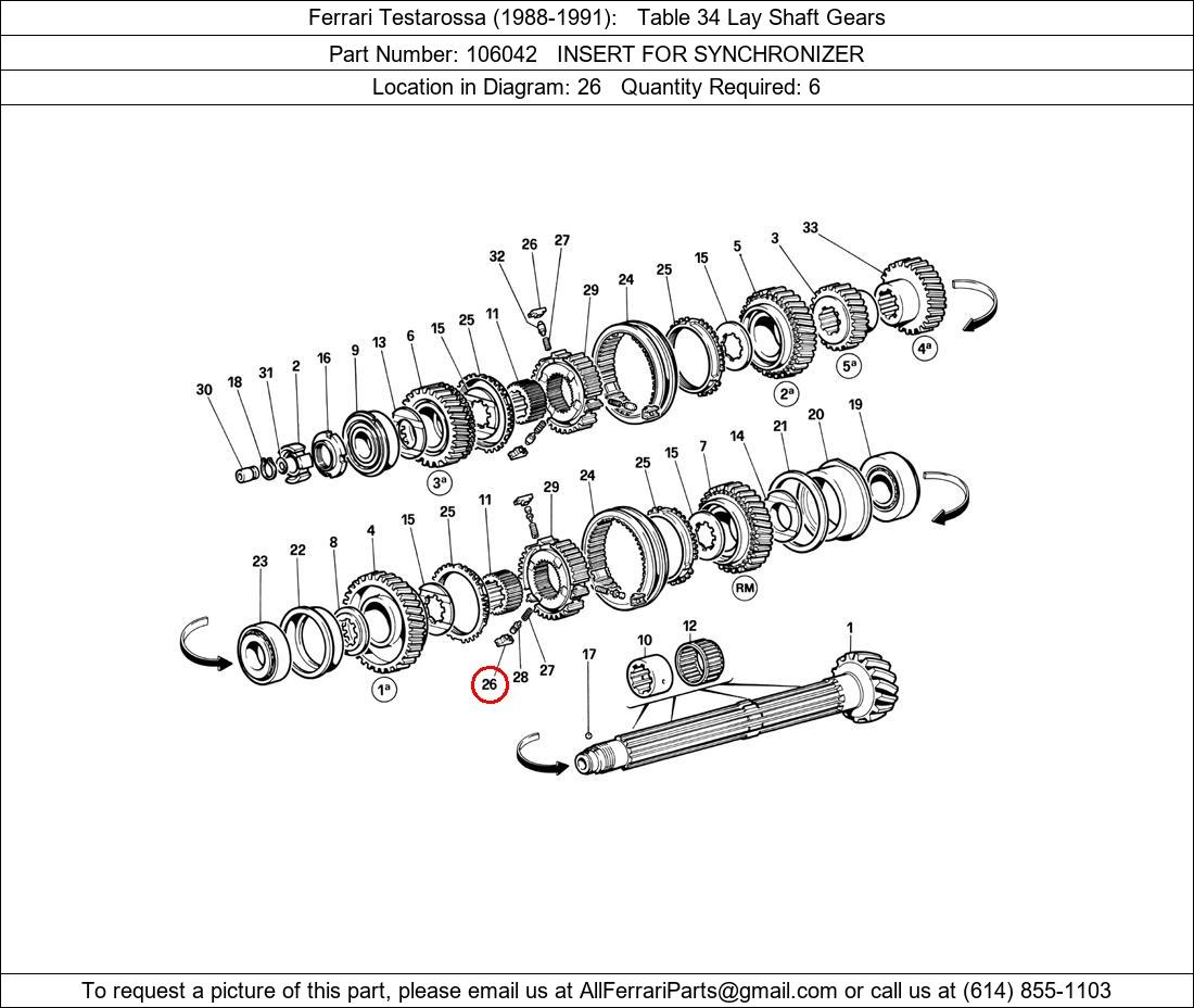 Ferrari Part 106042