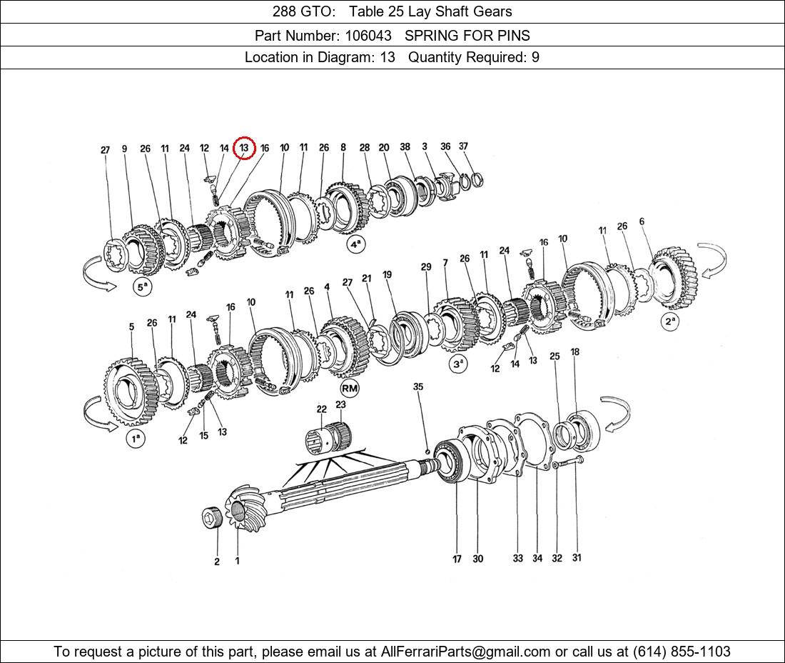 Ferrari Part 106043