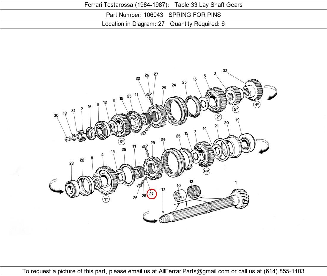 Ferrari Part 106043