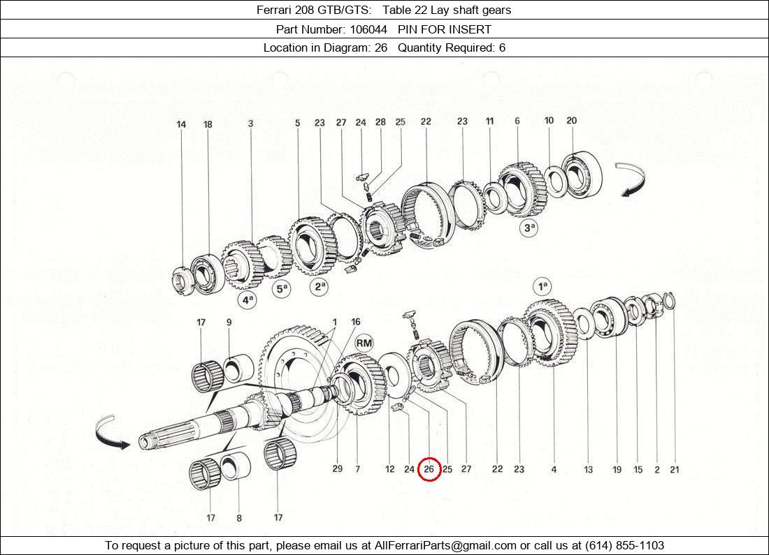 Ferrari Part 106044