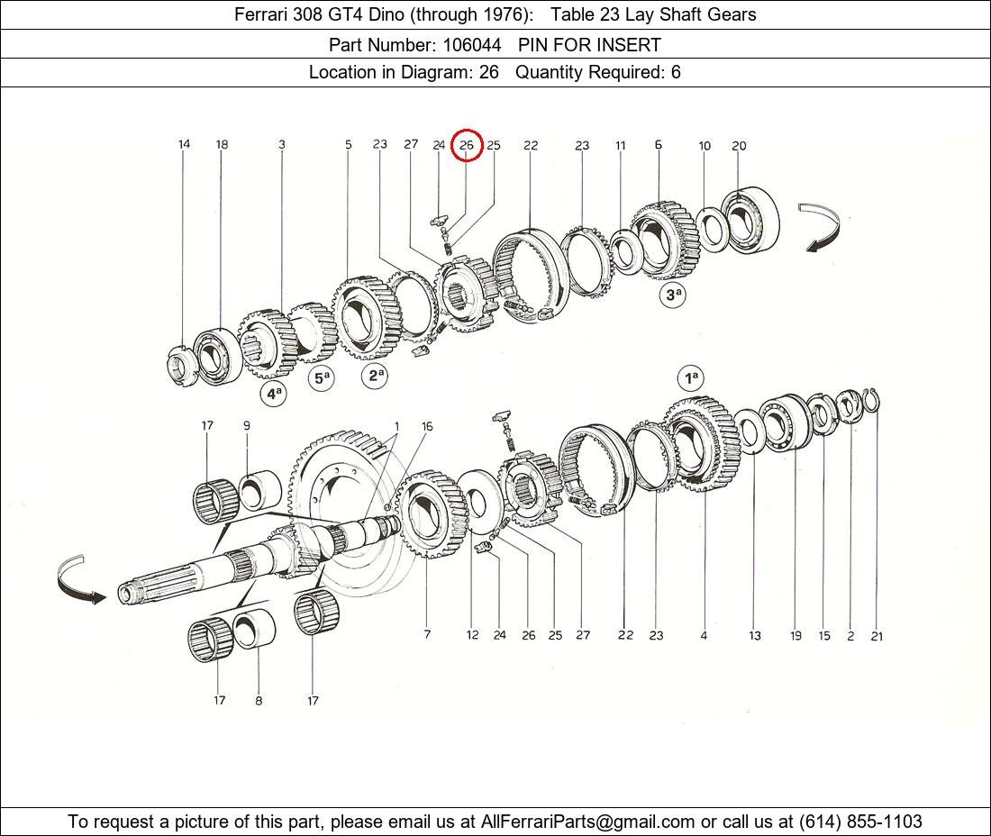 Ferrari Part 106044