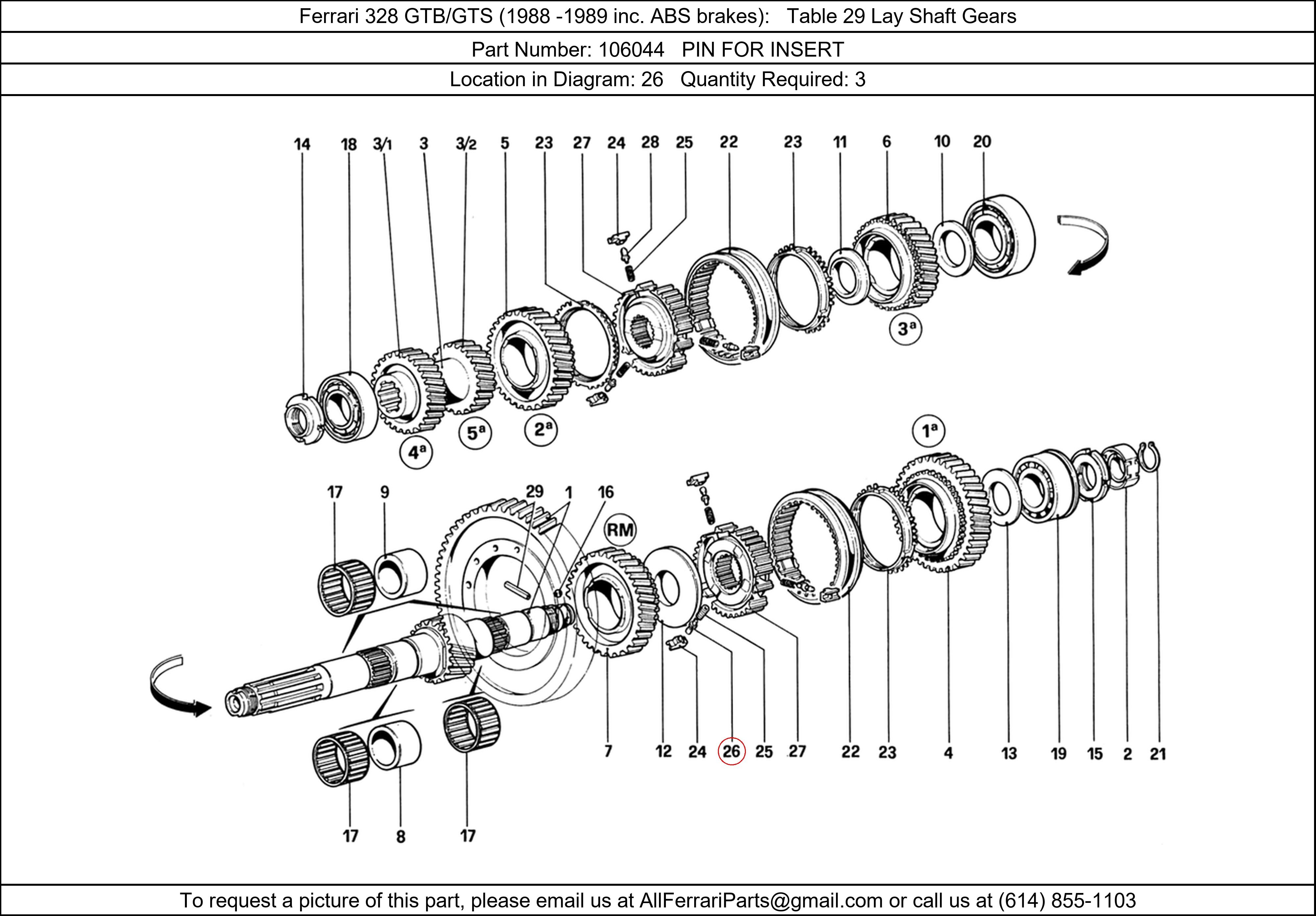 Ferrari Part 106044