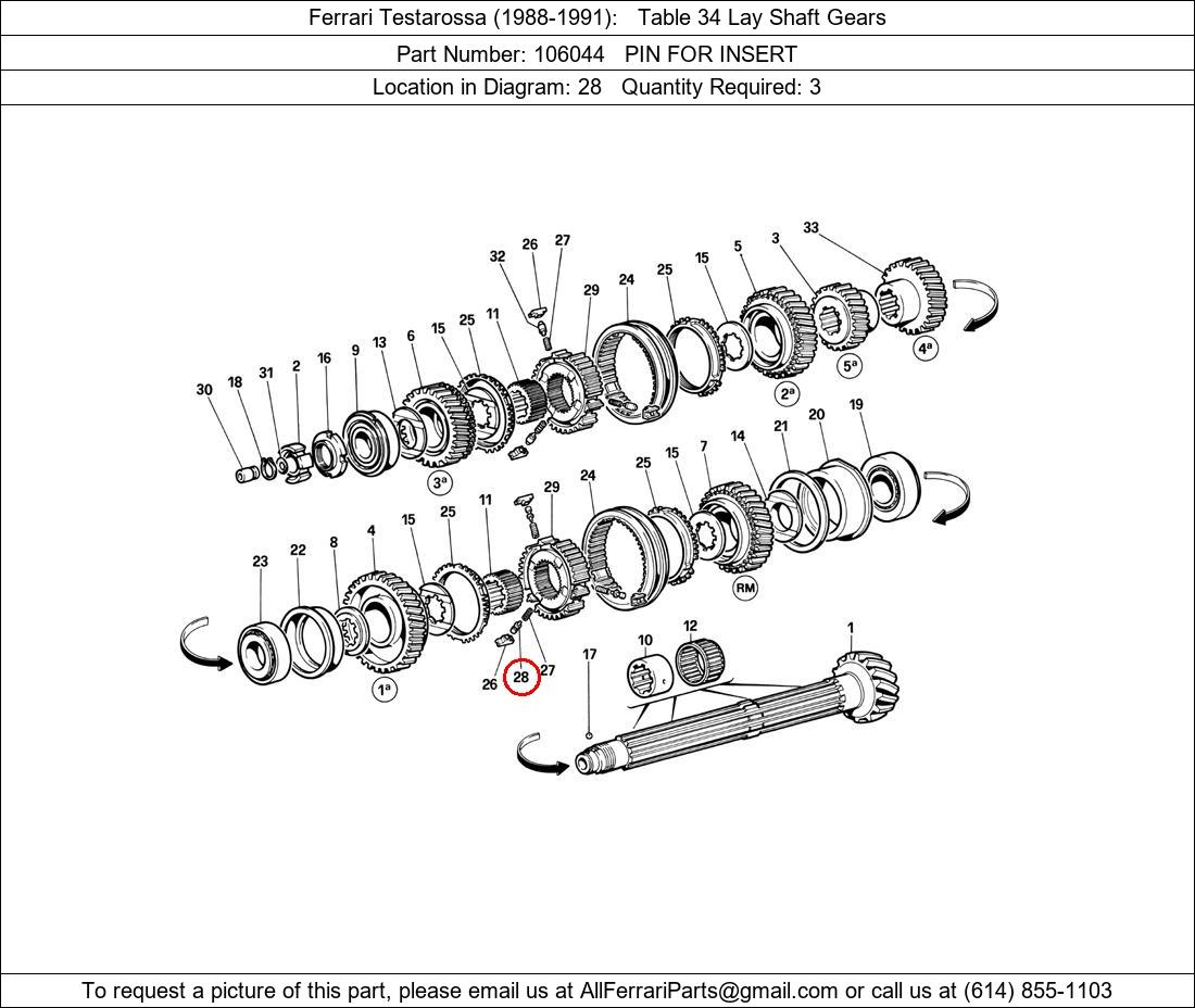 Ferrari Part 106044