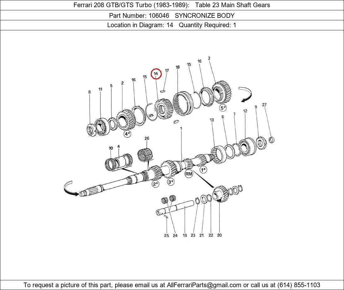 Ferrari Part 106046