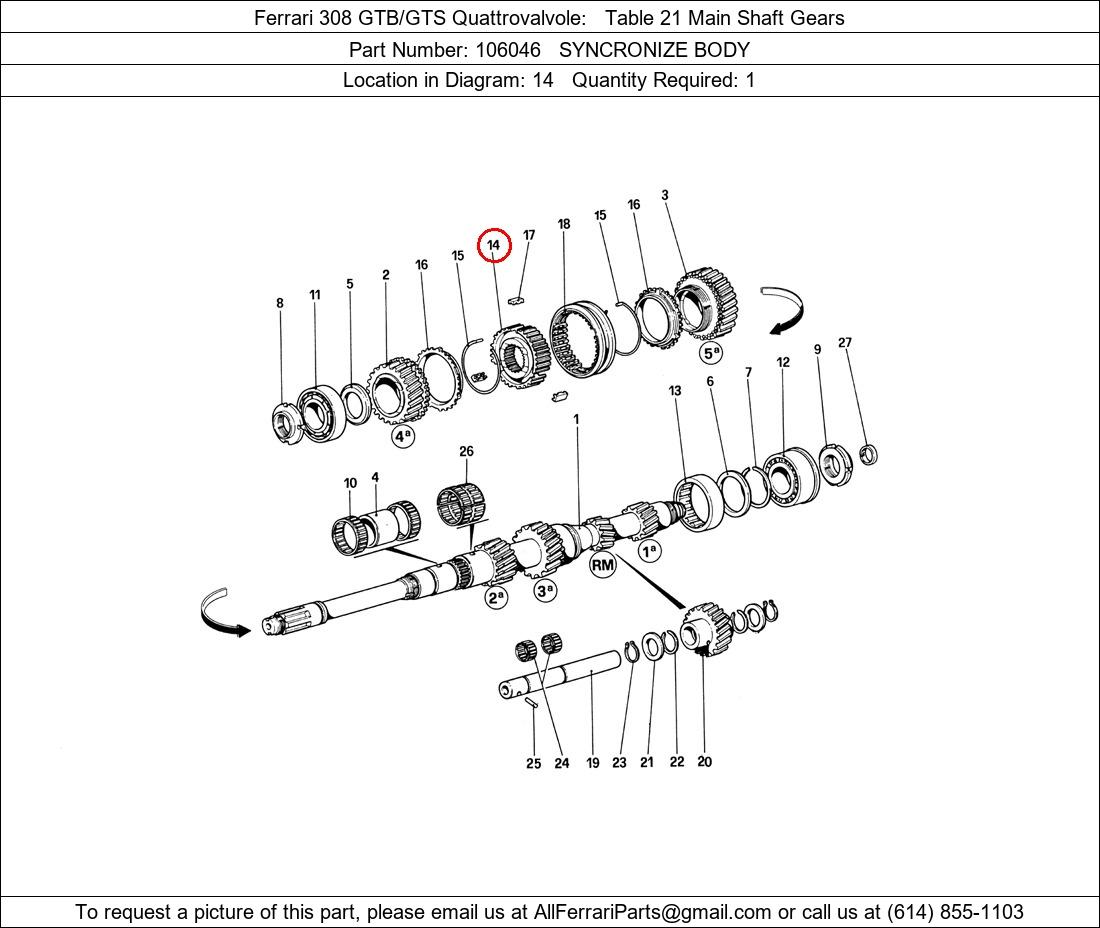 Ferrari Part 106046