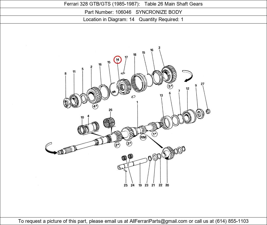 Ferrari Part 106046