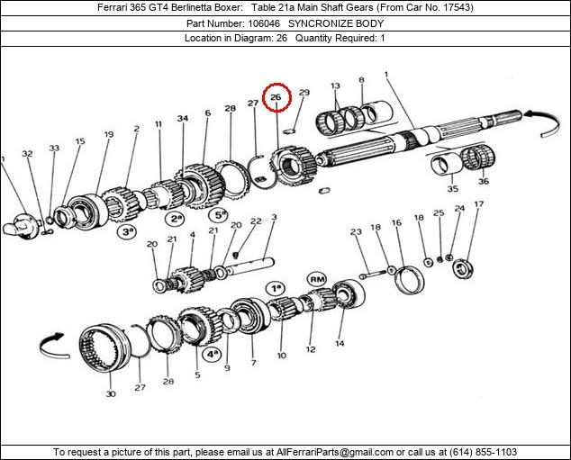 Ferrari Part 106046