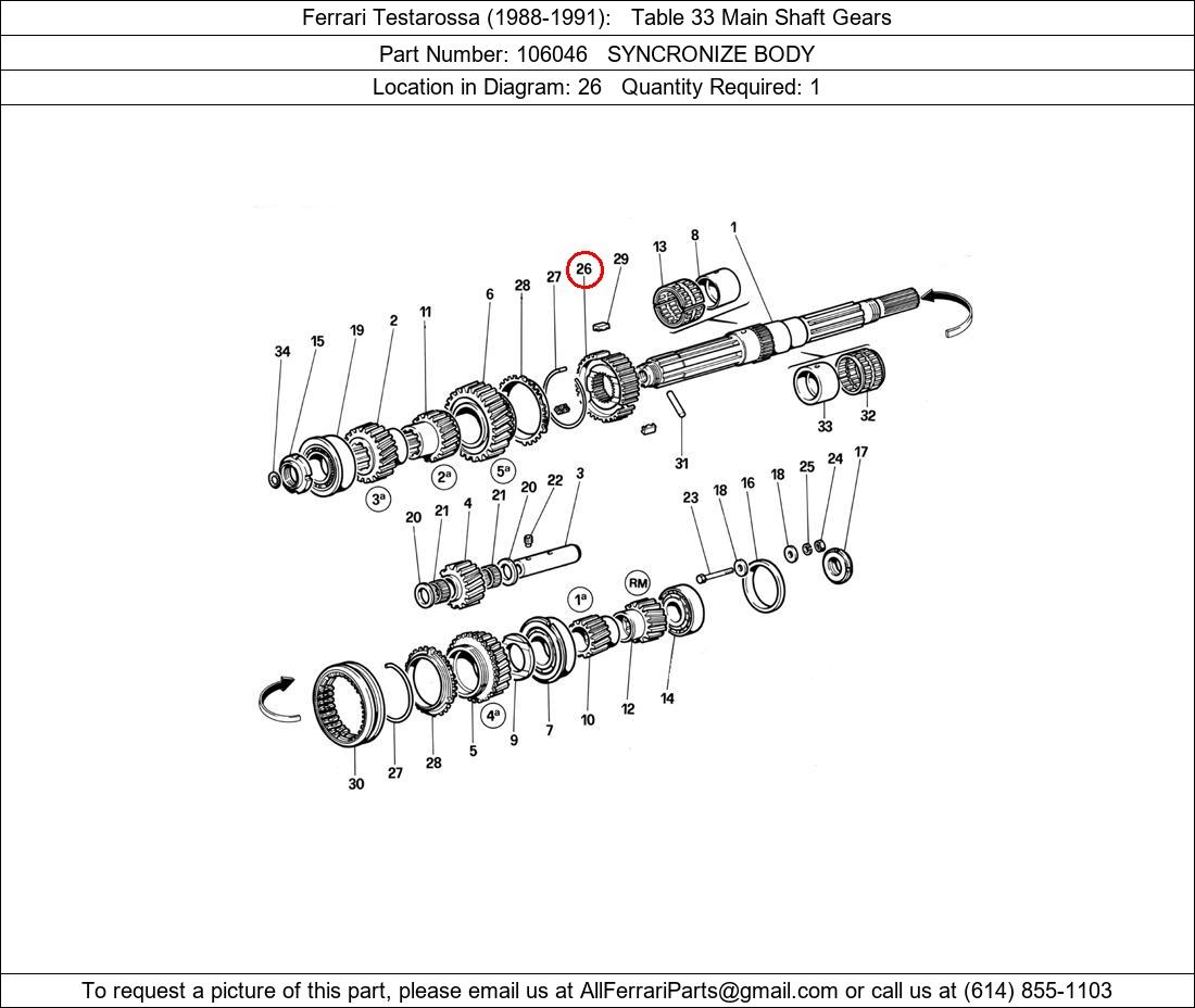 Ferrari Part 106046