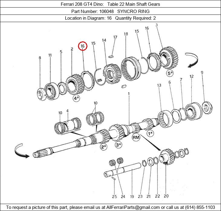 Ferrari Part 106048