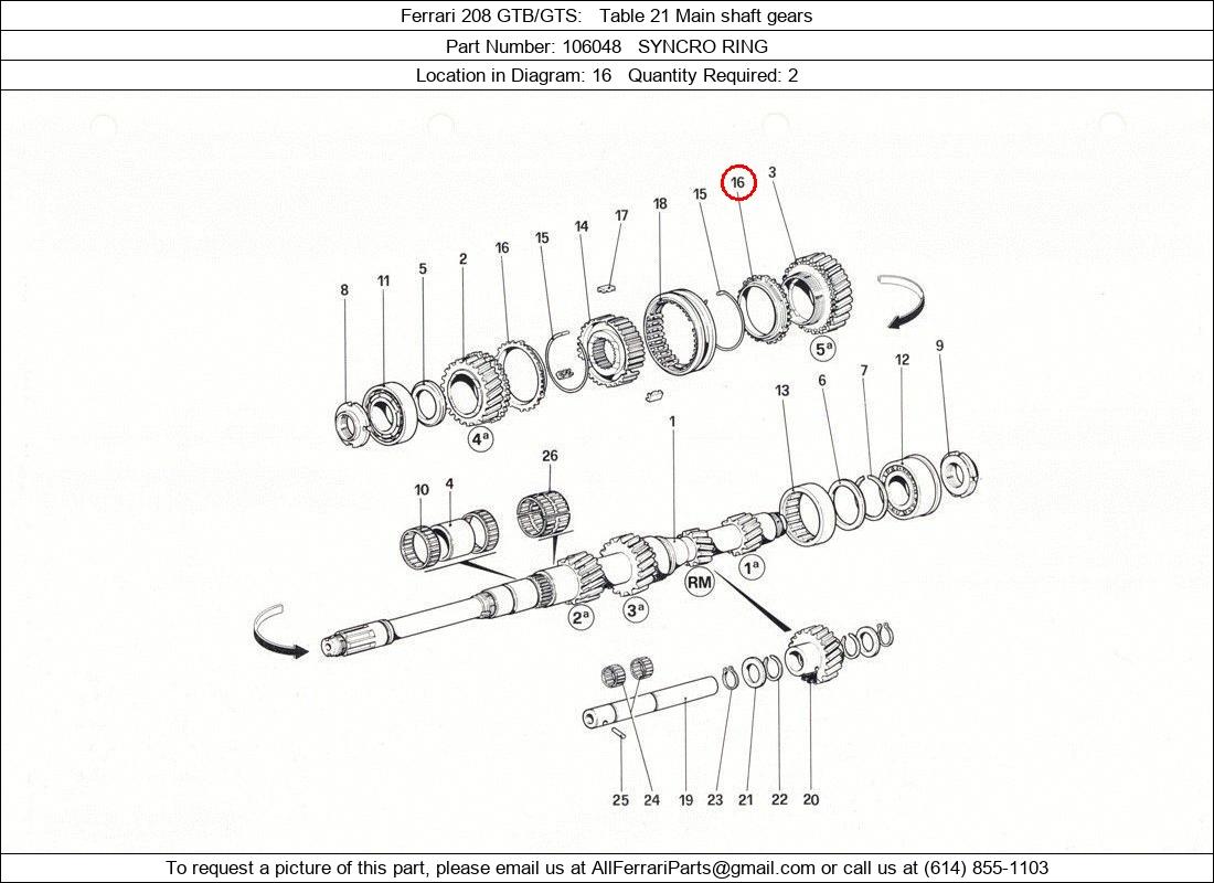 Ferrari Part 106048