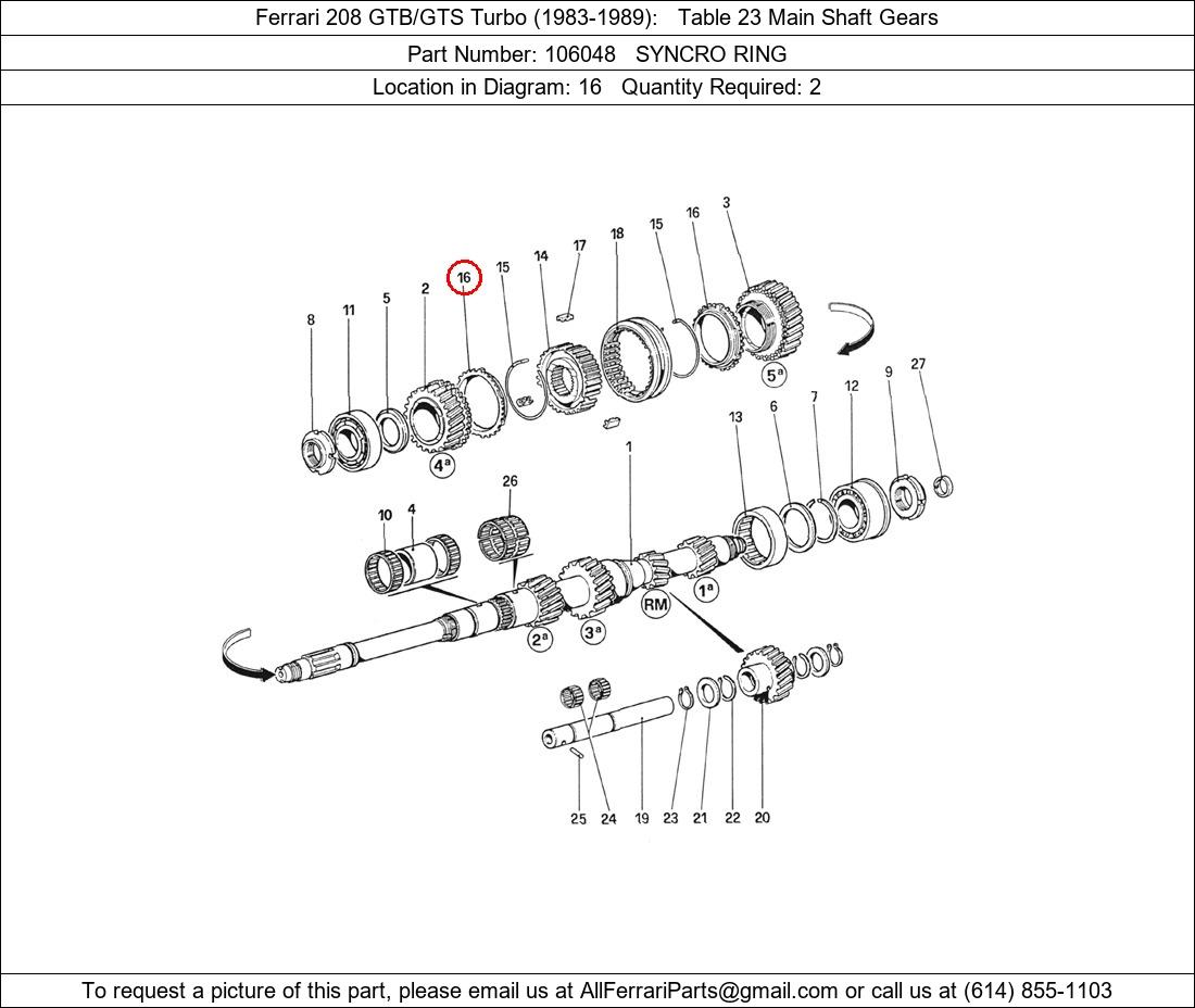 Ferrari Part 106048