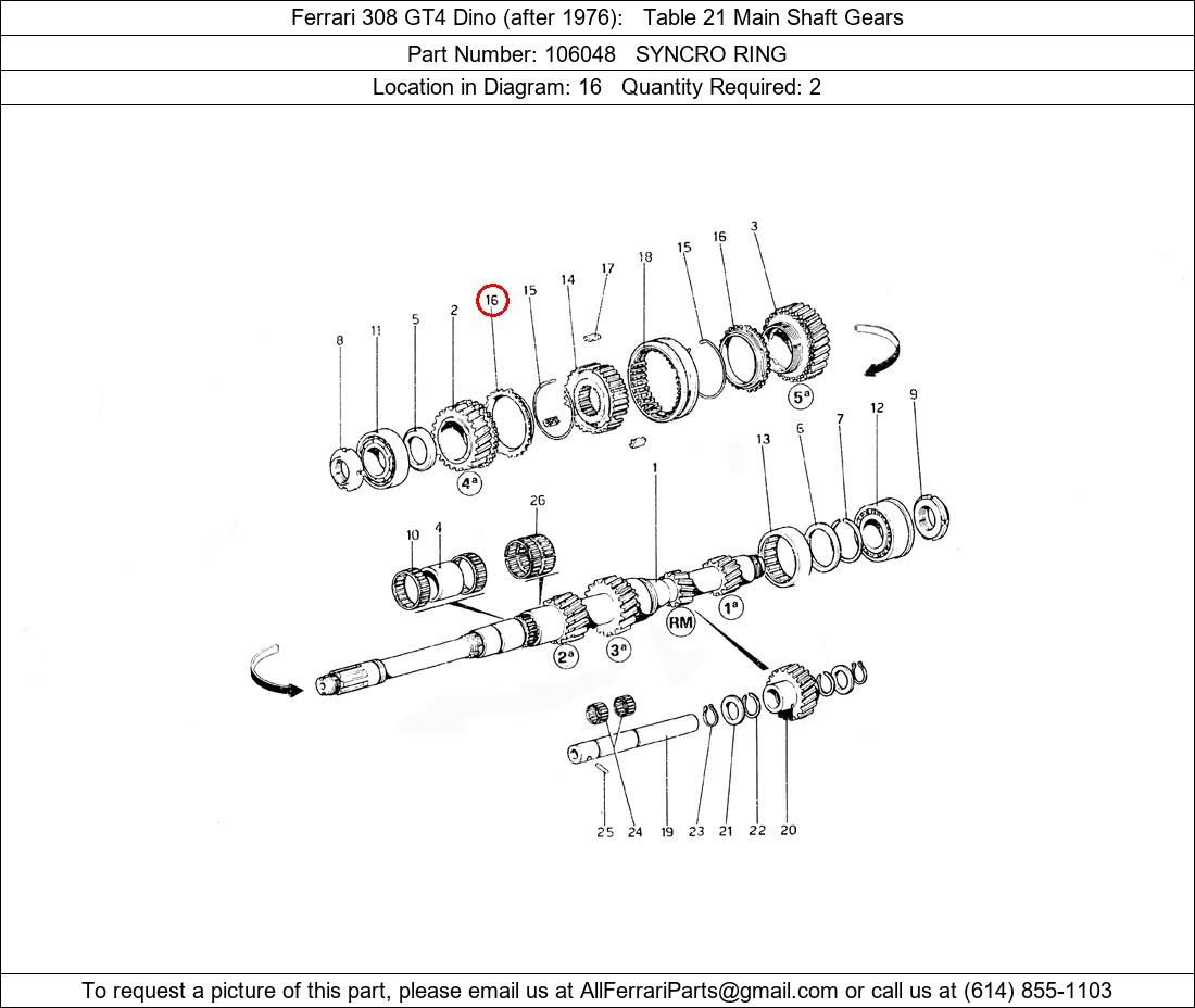 Ferrari Part 106048