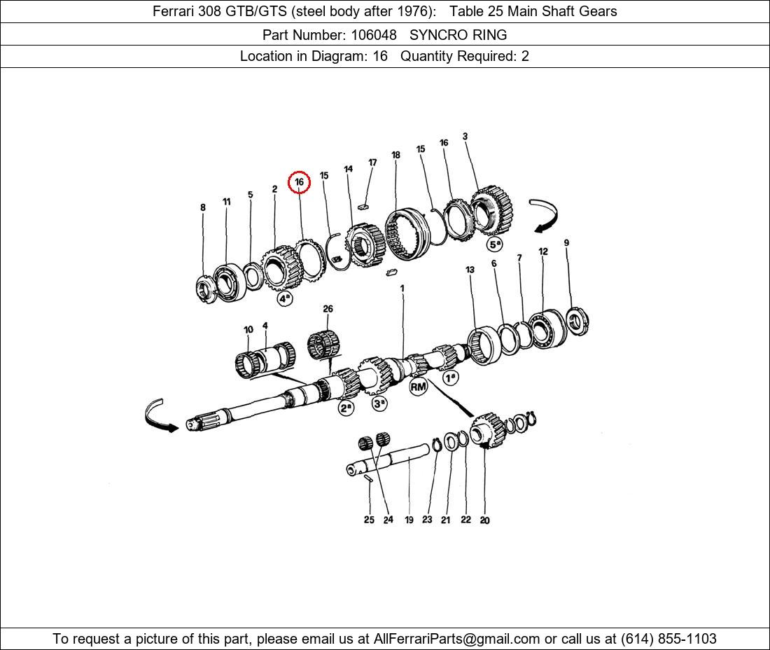 Ferrari Part 106048