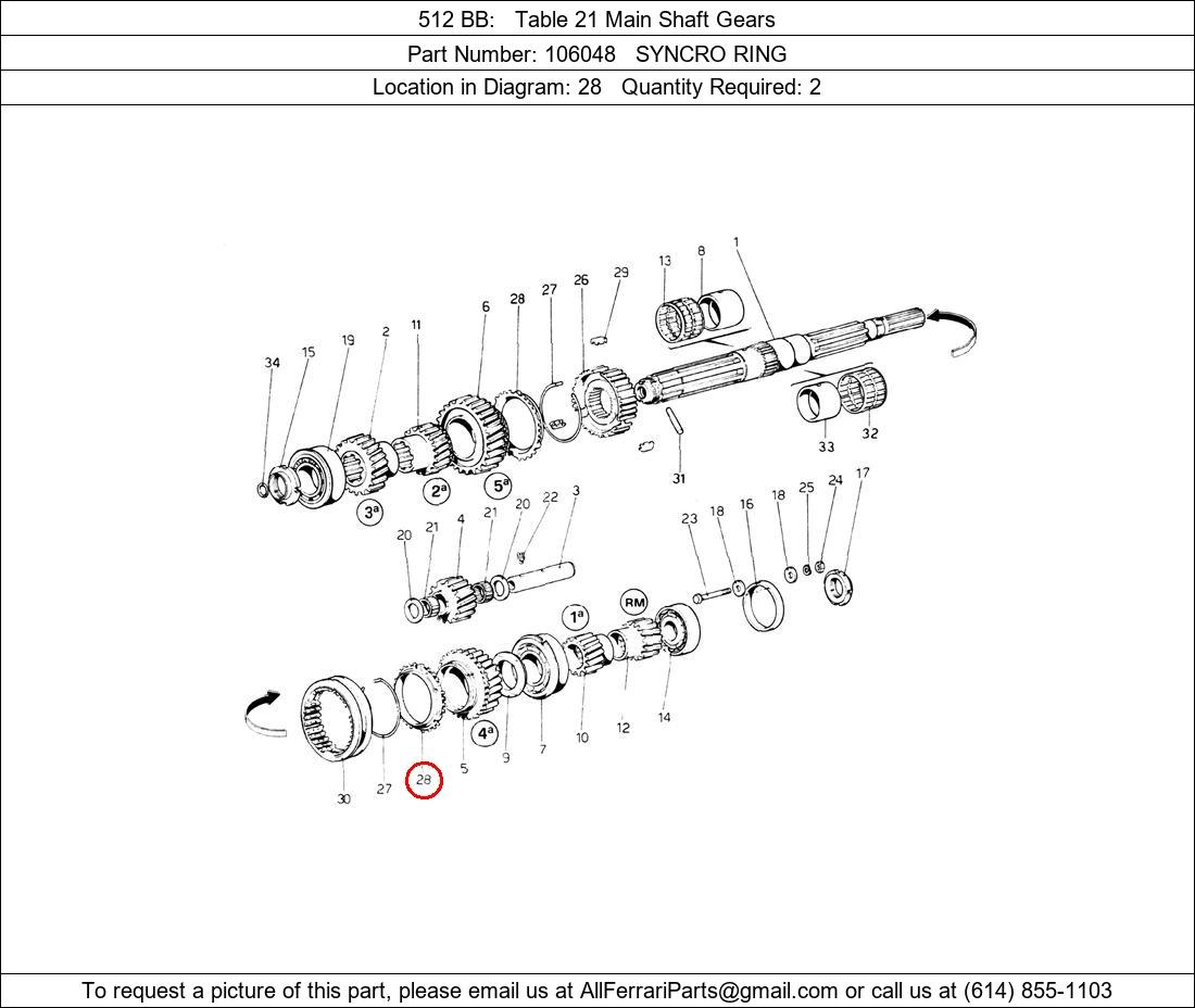 Ferrari Part 106048