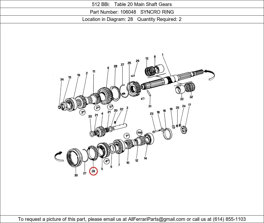 Ferrari Part 106048