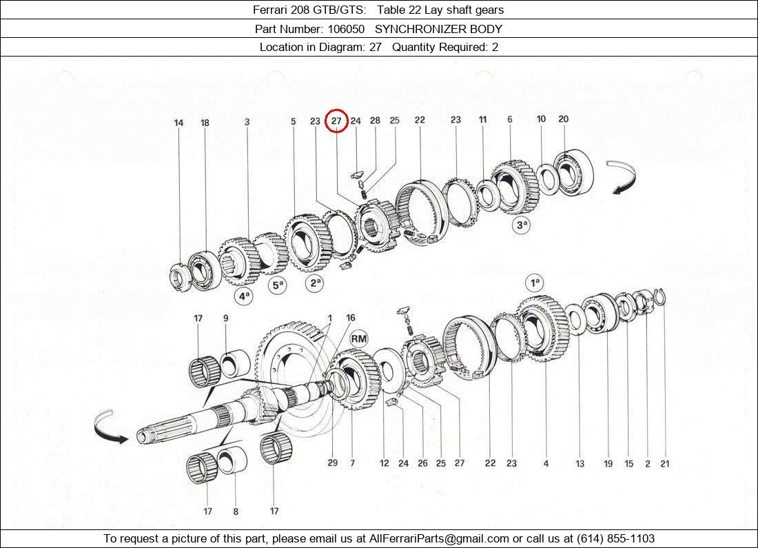 Ferrari Part 106050