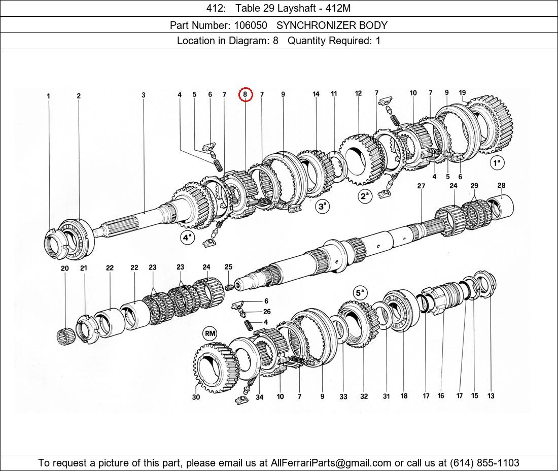 Ferrari Part 106050