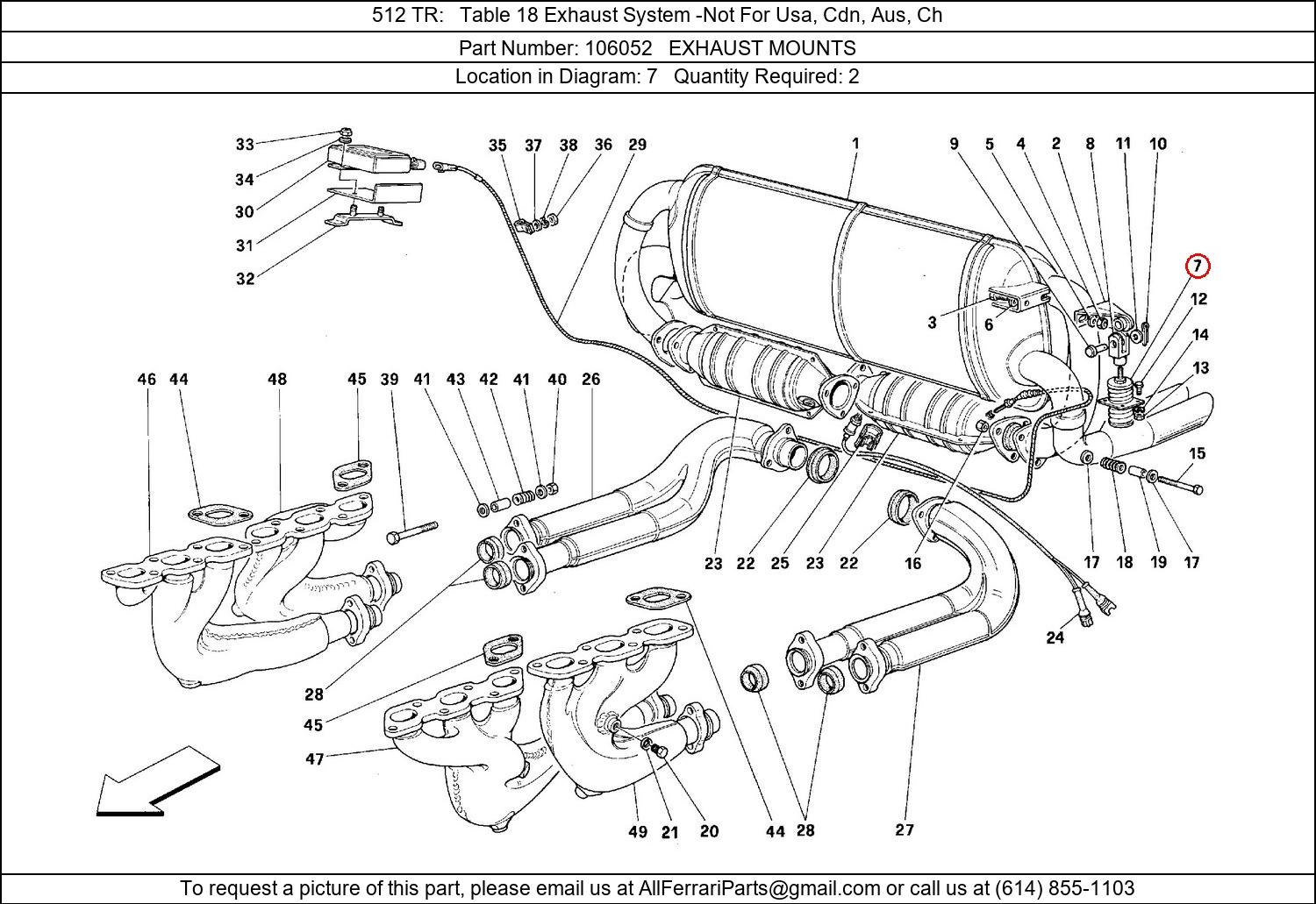 Ferrari Part 106052