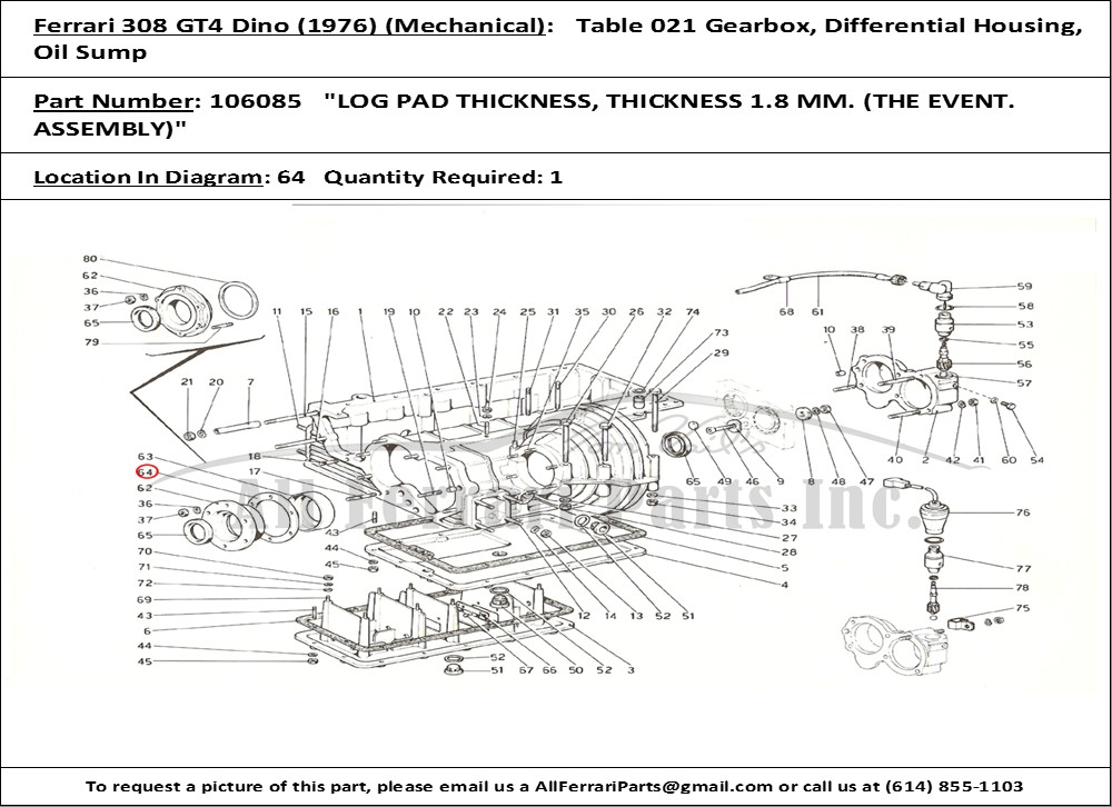 Ferrari Part 106085