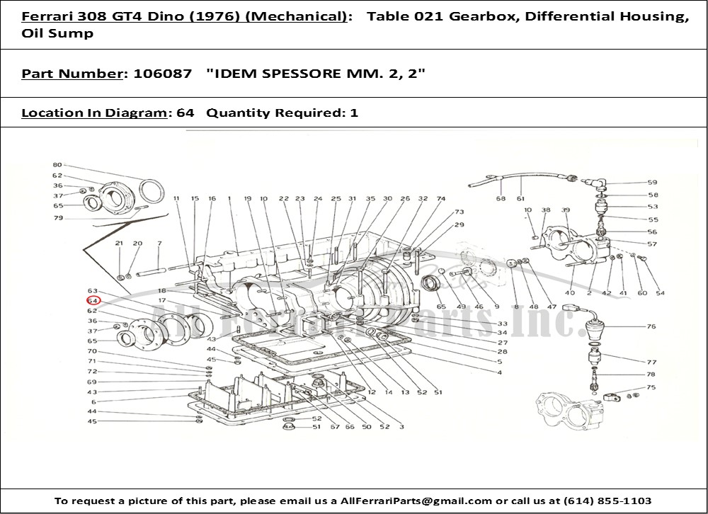 Ferrari Part 106087