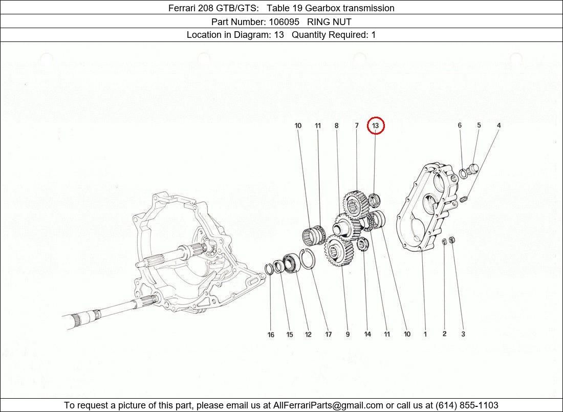 Ferrari Part 106095