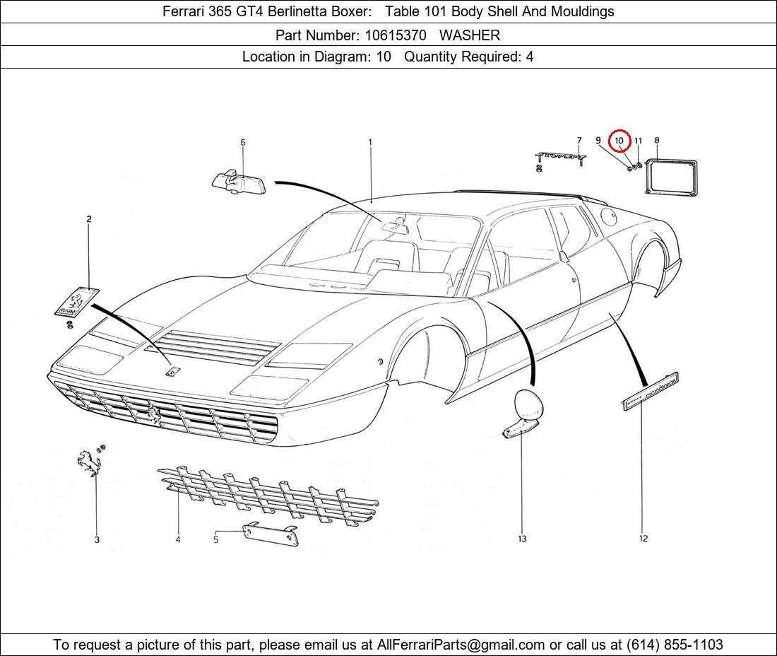 Ferrari Part 10615370