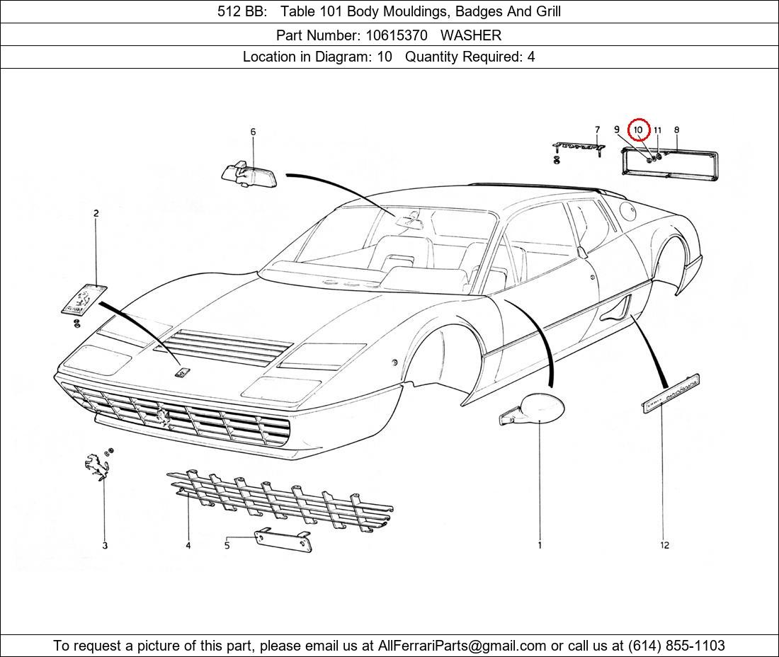 Ferrari Part 10615370