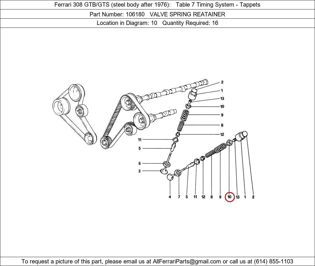 Ferrari Part 106180