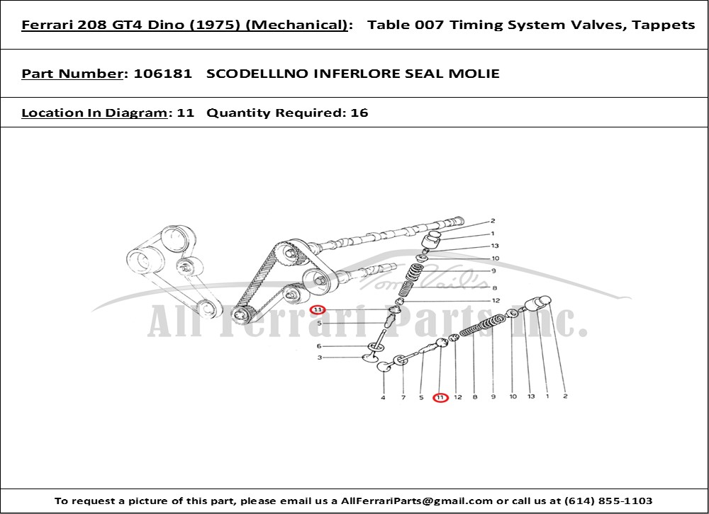 Ferrari Part 106181