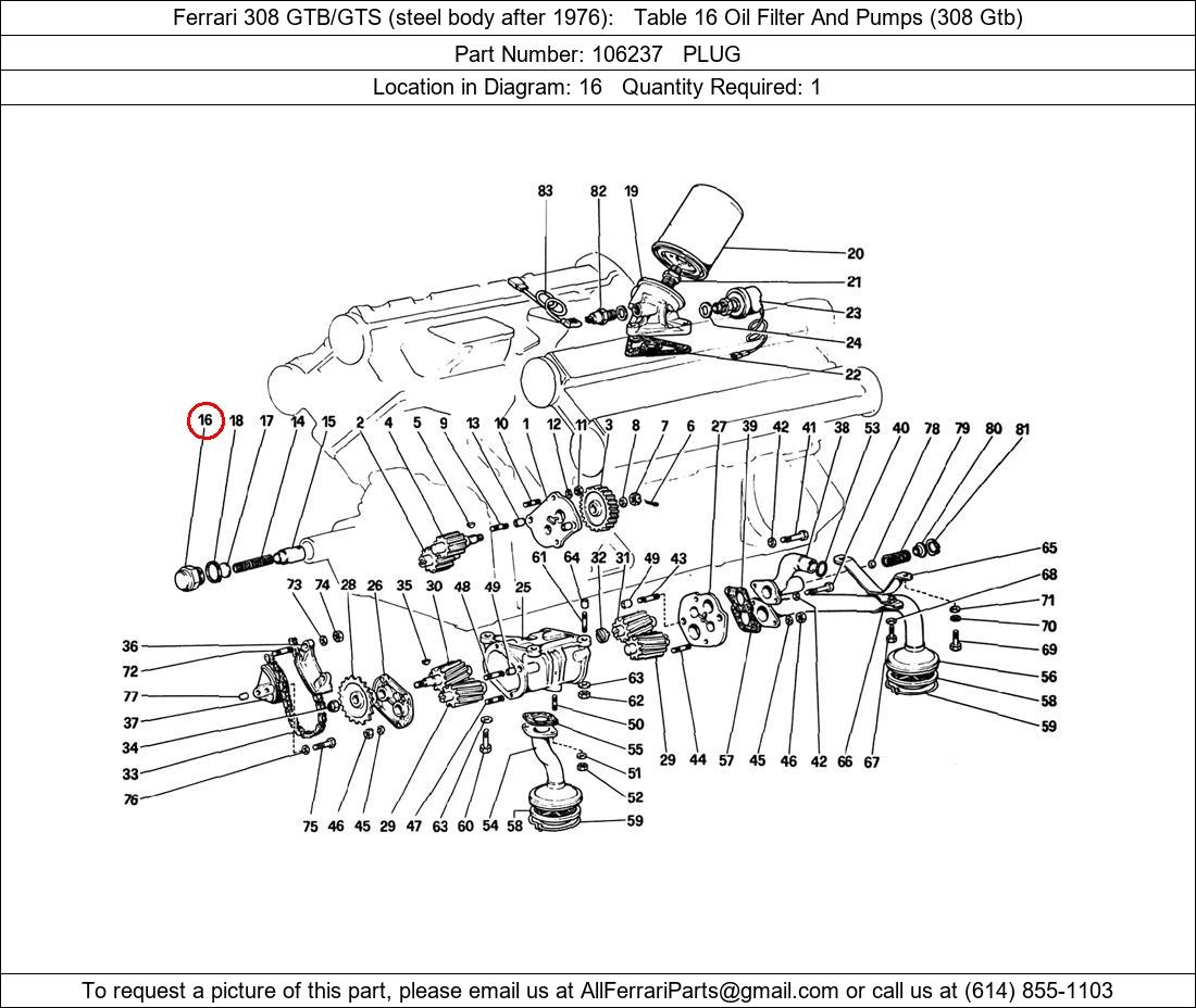 Ferrari Part 106237